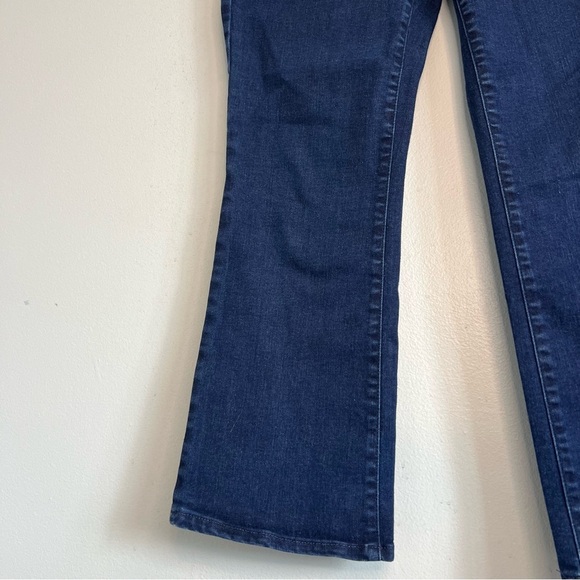 NYDJ Womens Barbara Bootcut Dark Wash Ankle Jeans Sz 8 Mid Rise - Picture 3 of 11